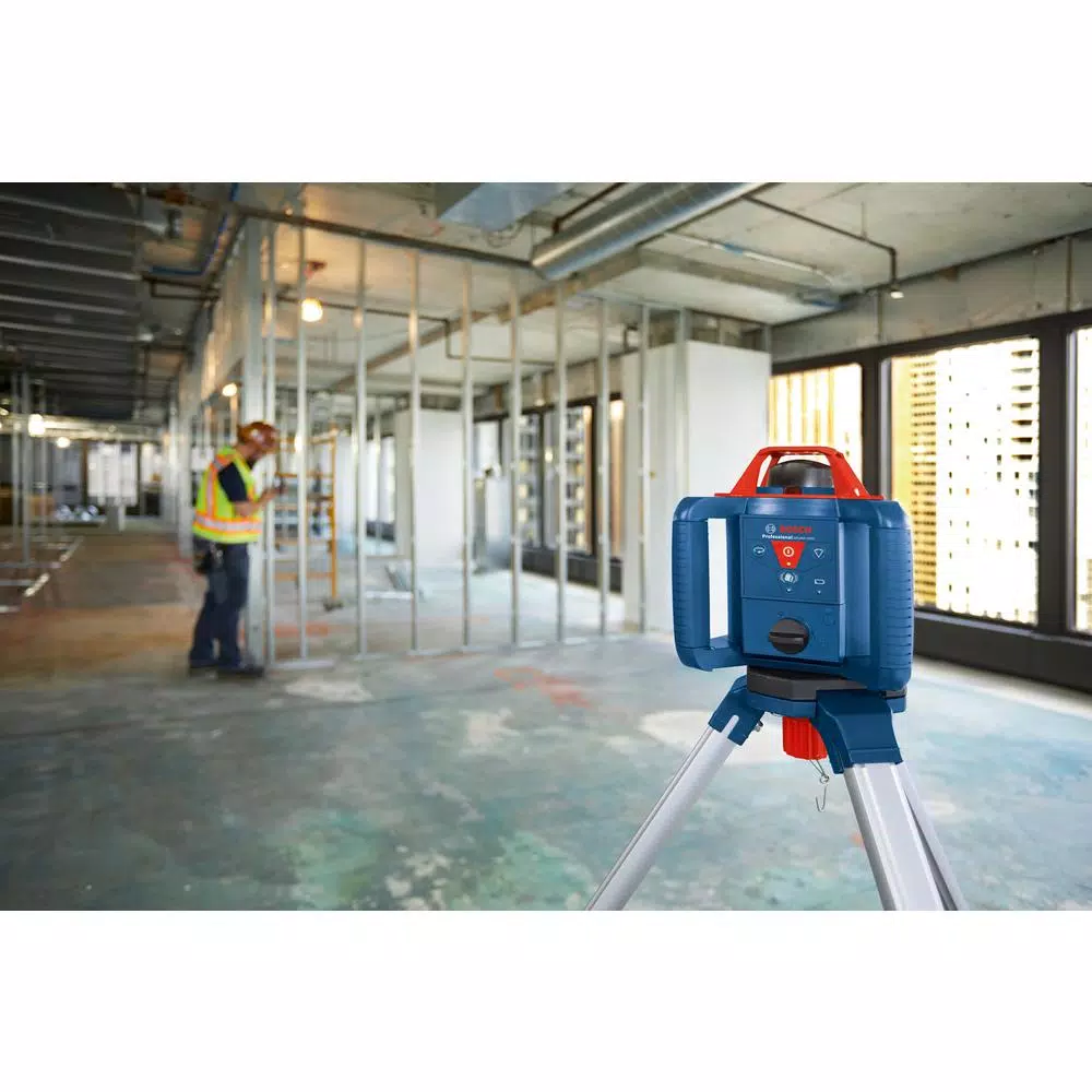 Bosch GRL800-20HVK Self-Leveling Rotary Laser Level Kit with 800 ft. Range