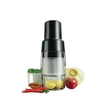 Simposh Mini Chopper - Compact Manual Food Processor with Stainless Steel Blades thumbnail 1