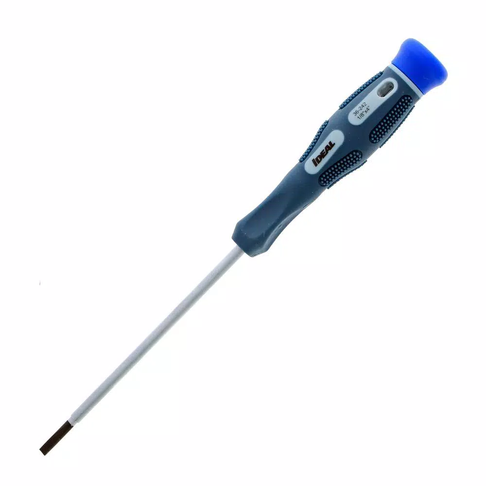 Ideal 7-Piece Precision Electronic Screwdriver Set with Chrome Vanadium Steel Shanks