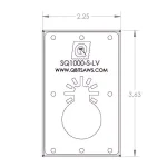 Q Bit QBit SQ1000-S-LV 1-Gang Low Voltage Bracket Saw Blade for Oscillating Multi-Tools thumbnail 5