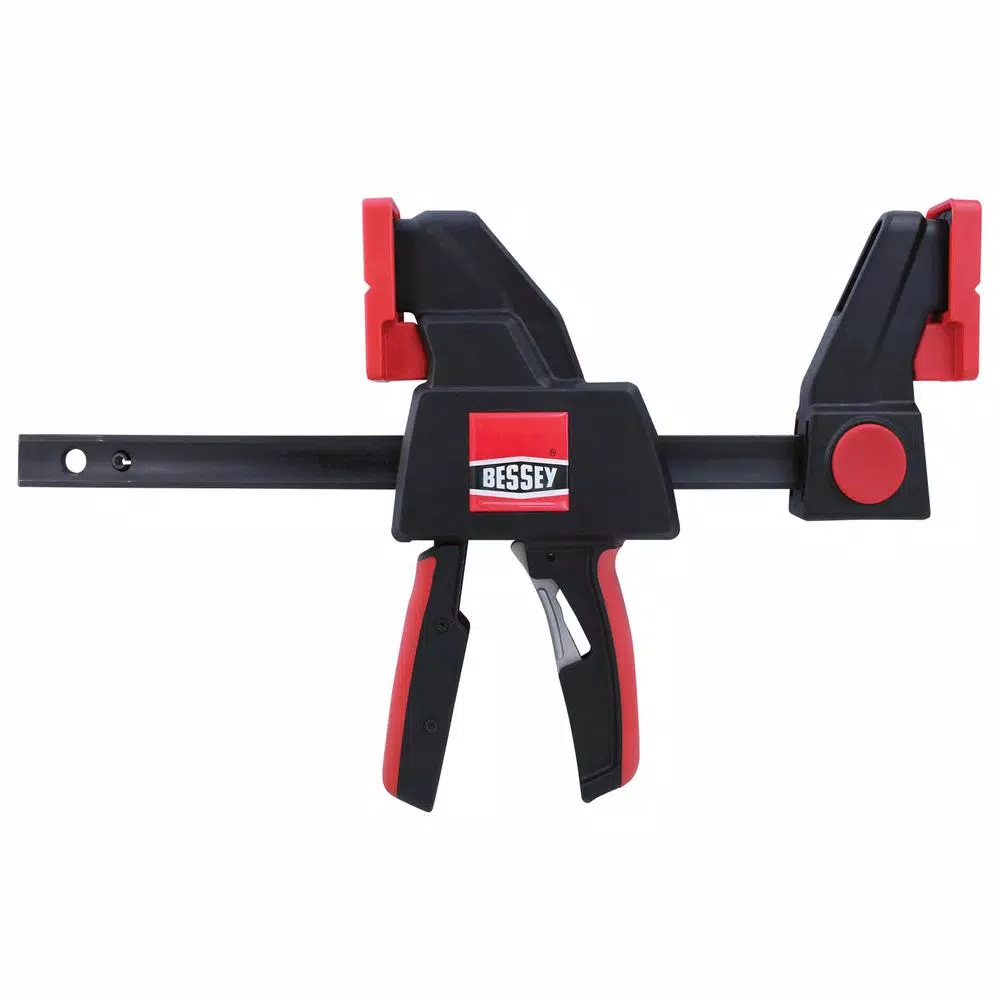 BESSEY 12 in. X-Large Trigger Clamp, 600 lbs. Clamping Force, 3.625 in. Throat Depth