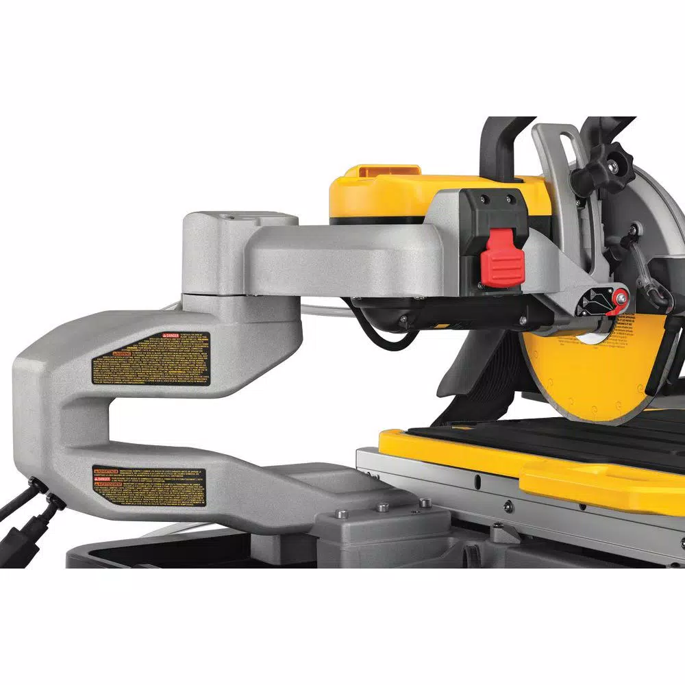 DEWALT 10 in. High Capacity Wet Tile Saw with Stand, 15 Amp Corded Specialty Saw