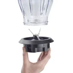 Braun PureMix 1000W Countertop Blender with 56 oz. Thermal Resistant Glass Jug, 3-Speed, Black & Stainless Steel thumbnail 3