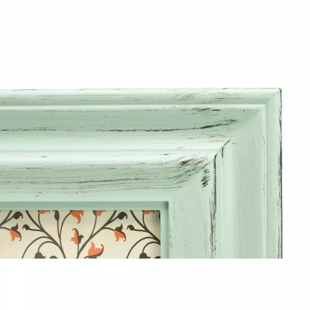 KG kieragrace KG Collage Photo Frame - Green Farmhouse Style, Holds 12 4x6 Photos
