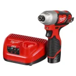 Milwaukee M12 12V Lithium-Ion Cordless 1/4 in. Hex Impact Driver Kit with (2) 1.5Ah Batteries, Charger & Case thumbnail 7