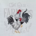 Kay Dee Farmers Market Embroidered Multicolor Rooster Placemats, Set of 4 thumbnail 2