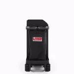 Suncast Commercial Housekeeping Plastic Cleaning Cart with Laundry Bag and Tool Storage thumbnail 3
