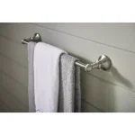 Moen Vale 24 in. Towel Bar in Spot Resist Brushed Nickel thumbnail 4