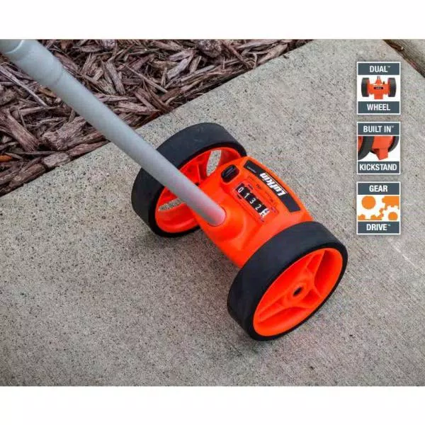 Lufkin Crescent Lufkin 4 in. Dual Wheel Small Measuring Wheel