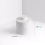 Sweese White Porcelain French Butter Crock, 6 oz. Butter Dish for Soft Spreadable Butter thumbnail 2