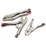 Crescent Curved Jaw Locking Pliers Set, 3-Piece Compound Action Set thumbnail 3
