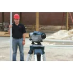 Bosch 8 in. Automatic Optical Level with 26x Magnification, 3-Piece Set thumbnail 3