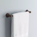 Delta Crestfield 18 in. Single Towel Bar, Venetian Bronze Zinc Construction thumbnail 2