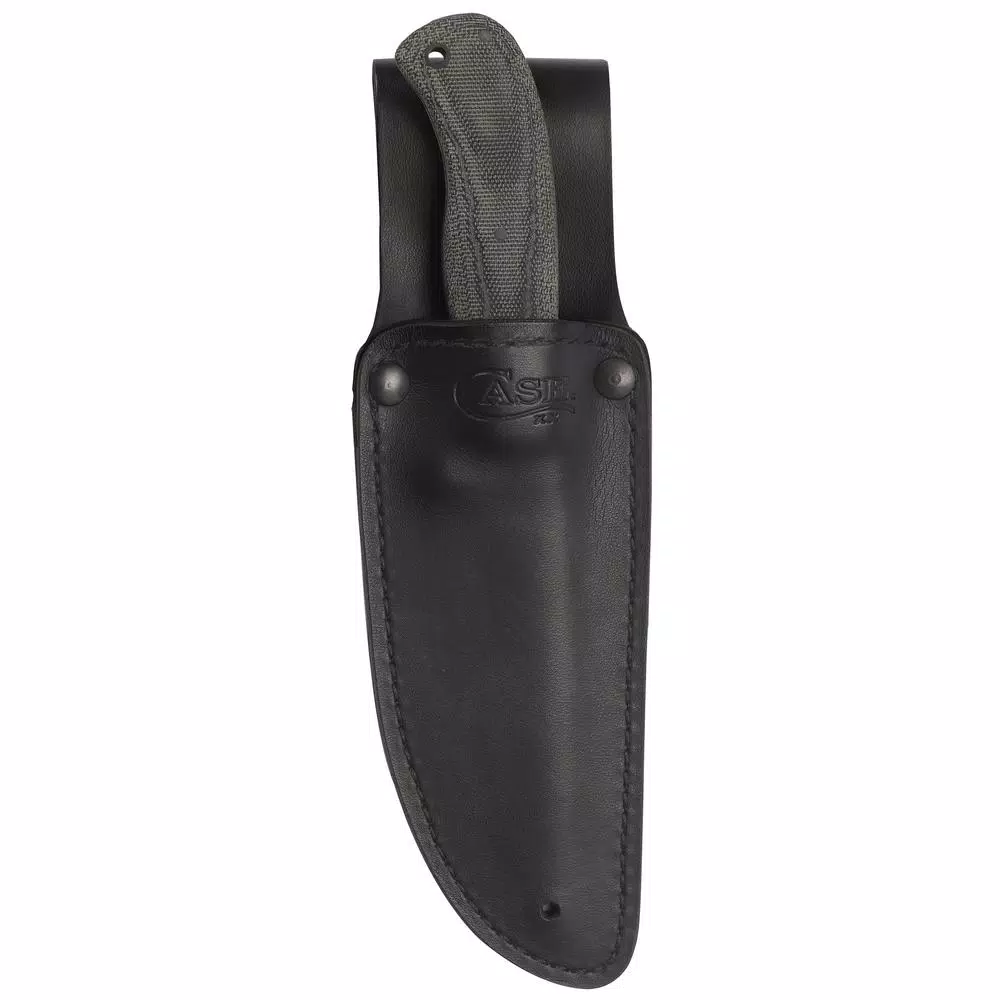 W.R. Case and Sons Cutlery Co. Case Winkler Skinner Fixed Blade Knife with 5.2 in 80CrV2 Steel Blade and Canvas Laminate Handle
