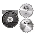 MIBRO 8 in. Carbide Stacking Dado Blade Set, 14-Piece Kit for Smooth Grooves and Rabbets thumbnail 3