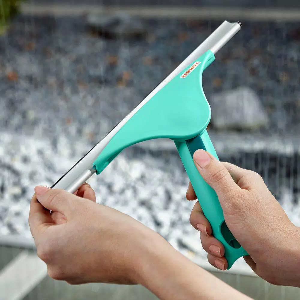 Unbranded Leifheit Powerslide 15.7 in. Replacement Rubber Squeegee Head Attachment