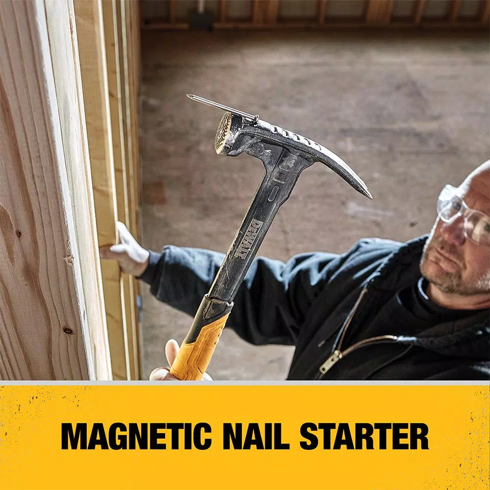 DEWALT 22 oz. Steel Framing Hammer with Rip Claw and Magnetic Nail Starter