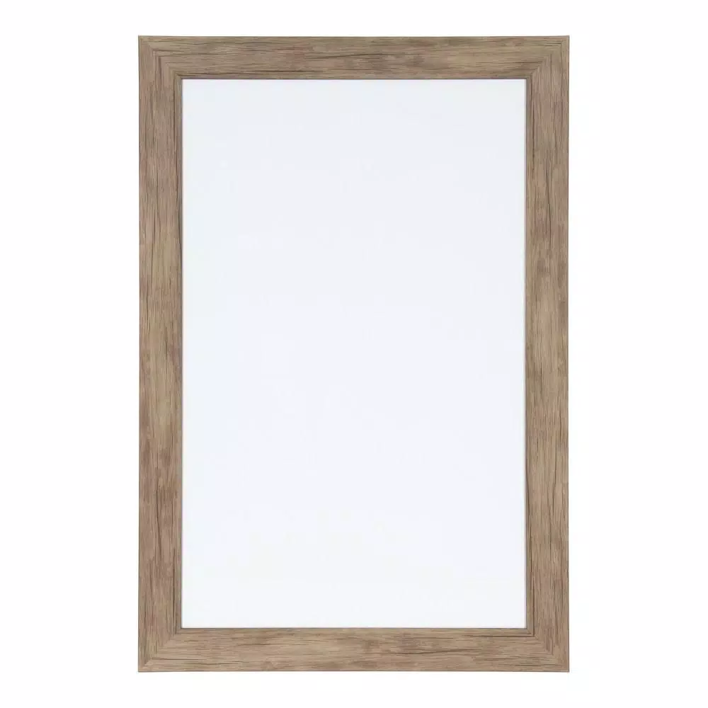 DesignOvation Kate and Laurel Beatrice Rustic Brown Magnetic Dry Erase Memo Board