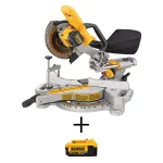 DEWALT 20V MAX Cordless 7-1/4 in. Sliding Compound Miter Saw Kit with 4.0Ah Battery thumbnail 1