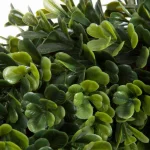 Pure Garden 12 in. Round Artificial Boxwood Wreath, Green Farmhouse Decor thumbnail 3