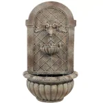 Sunnydaze Decor Venetian Florentine Stone Outdoor Wall Water Fountain thumbnail 1