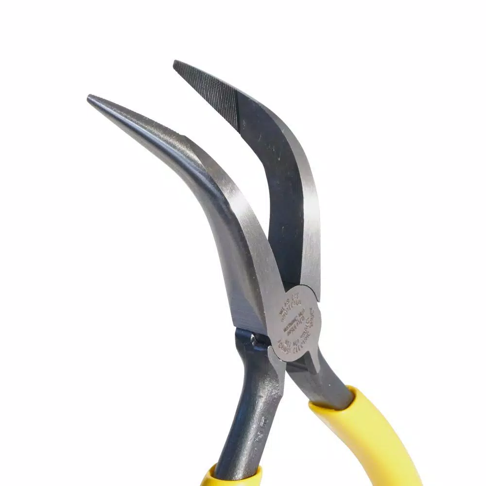 Klein Tools 6-3/8 in. Curved Long Nose Pliers
