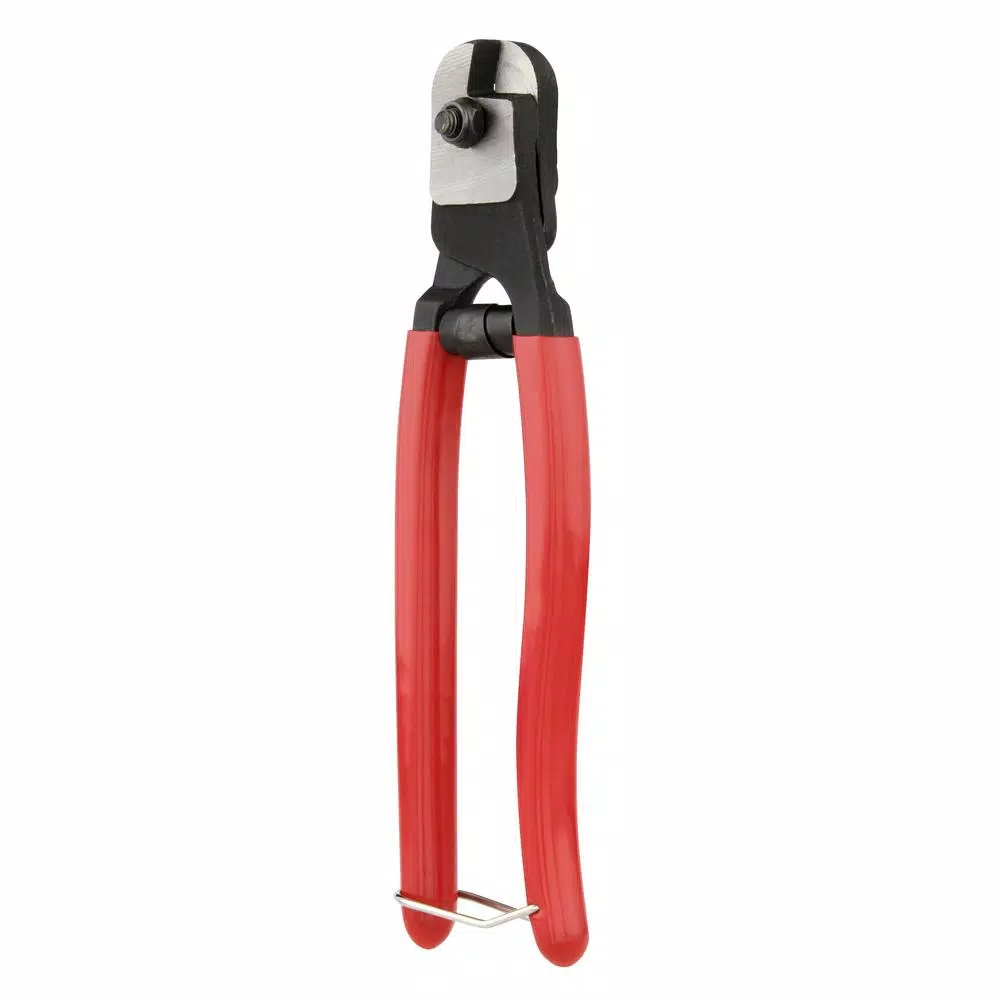 Everbilt 8 in. Wire Rope and Cable Cutter with Non-Slip Handle