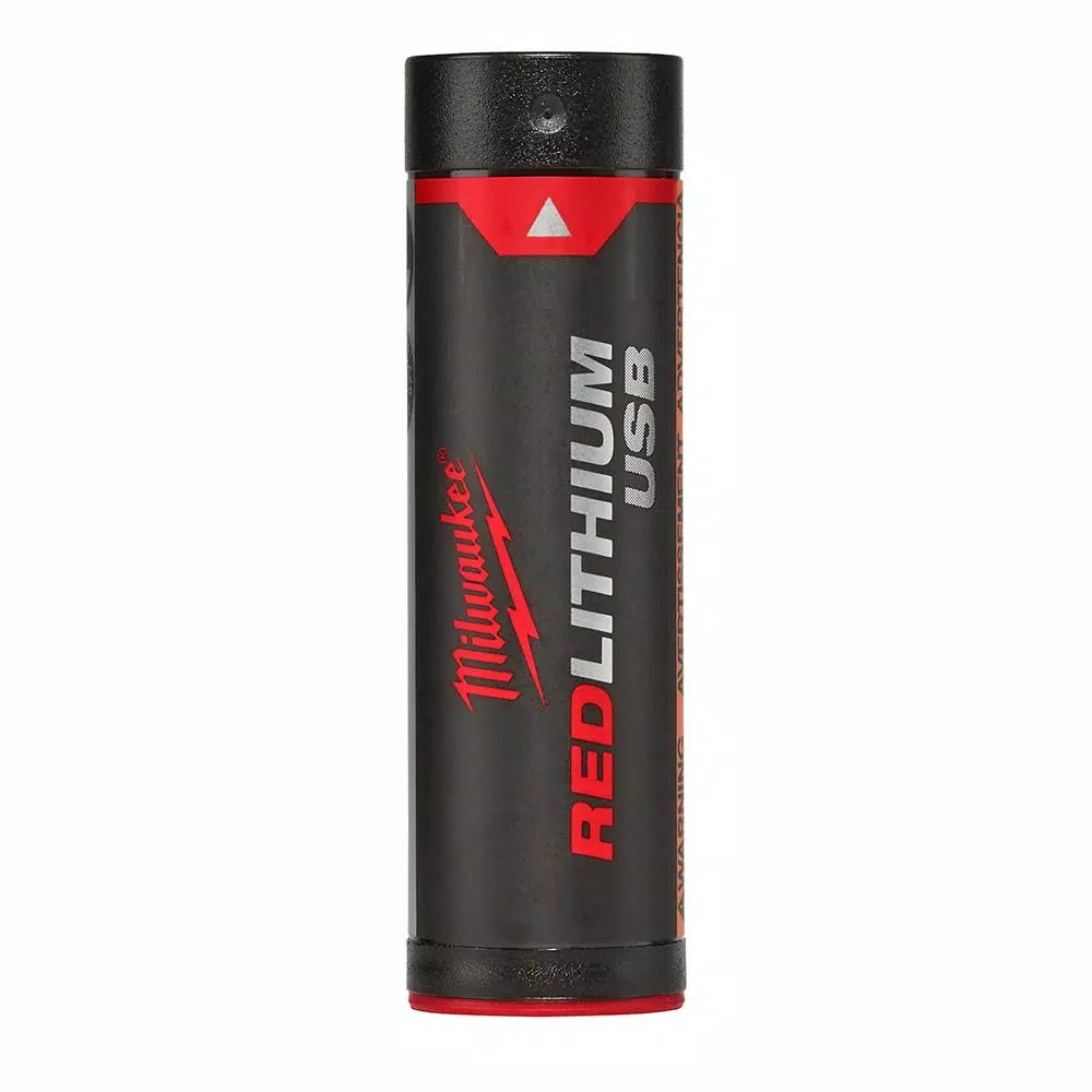 Milwaukee 500 Lumen LED Pivoting Rechargeable Flashlight with 2 REDLITHIUM USB Batteries