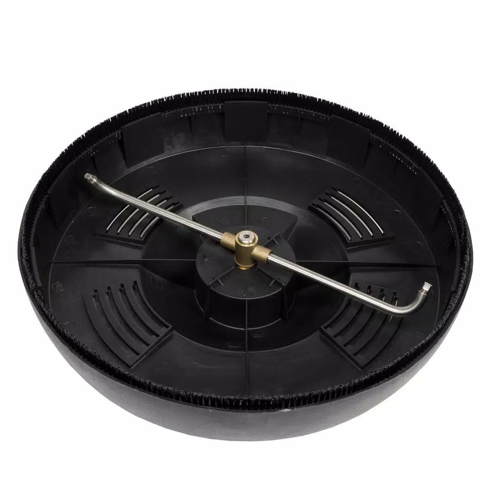 Forney 16 in. Outflow Surface Cleaner, Stainless Steel Pressure Washer Attachment