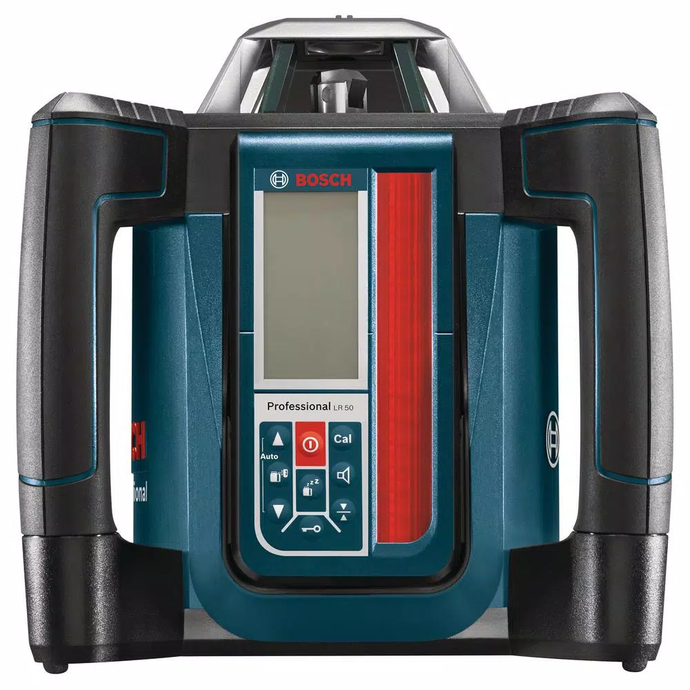 Bosch GRL 500 HCK Self-Leveling Rotary Laser Level Kit, 1650 ft. Range
