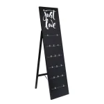 Kate and Laurel Erikson 48 in. Black Collage Picture Frame with Easel and Binder Clips thumbnail 1