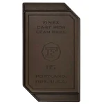 FINEX 15 in. Cast Iron Grill Pan, Black Rectangular BBQ Grill Pan thumbnail 2