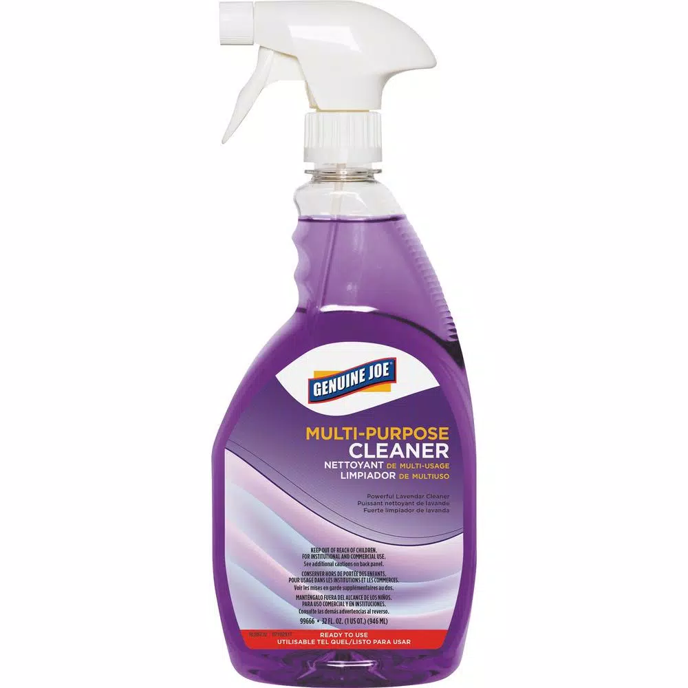 Genuine Joe Professional Strength Multi-Purpose Cleaner with Lavender Scent, 32 oz Trigger Spray