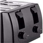 Brentwood Appliances TS-265 4-Slice Black Toaster with Cool-Touch Exterior thumbnail 2