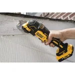 DEWALT 20V MAX Cordless Brushless Oscillating Multi-Tool Kit with 4.0 Ah Battery and Charger thumbnail 7