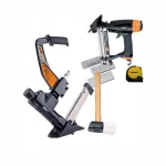 Freeman Ultimate Pneumatic Flooring Nailer Kit with Fasteners, 2-Piece Air Tool Set thumbnail 1