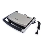 IMUSA 1400W Silver Non-Stick Panini Press and Countertop Grill thumbnail 1