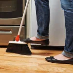 OXO Good Grips 52 in. Any Angle Broom with Lightweight Aluminum Handle thumbnail 4