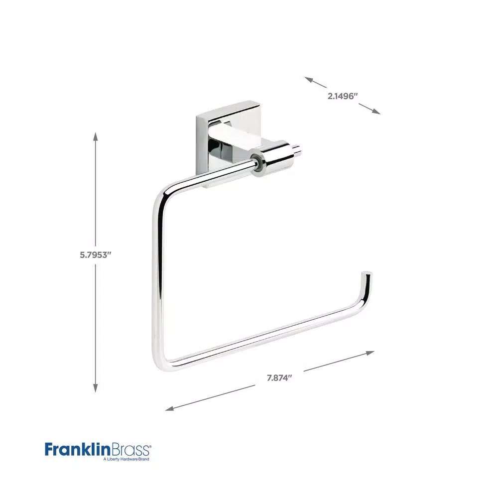 Franklin Brass Maxted 5-Piece Polished Chrome Bath Hardware Accessory Set