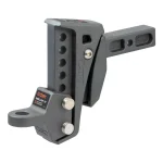 CURT Rebellion XD Adjustable Cushion Hitch Ball Mount with ShockDrop Technology thumbnail 1