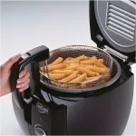 Presto CoolDaddy Cool-Touch Deep Fryer, 2-Quart Compact Electric Fryer with Adjustable Thermostat, Black thumbnail 4