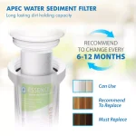 APEC Water Systems APEC Essence 10 in. 5-Micron Sediment Replacement Filter for RO Systems thumbnail 4