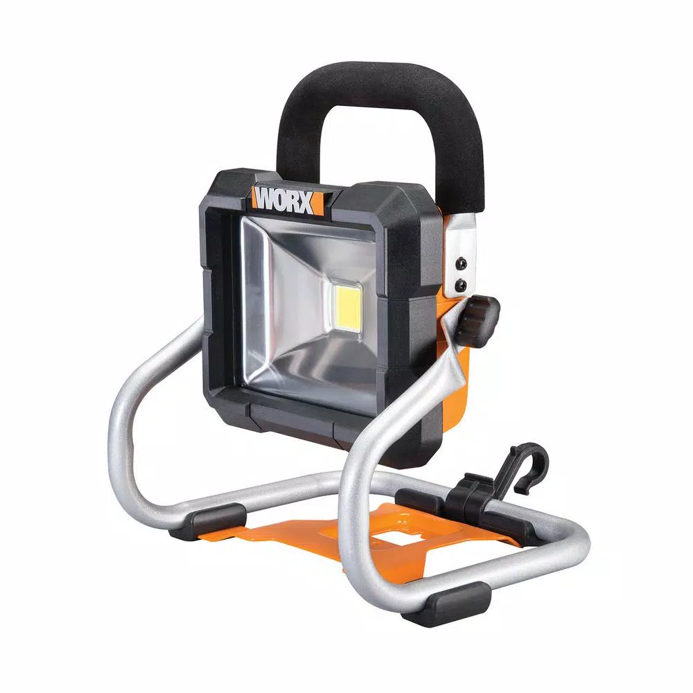WORX 20V Power Share Cordless LED Work Light, 1500 Lumens, 360° Pivoting Head (Bare Tool Only)