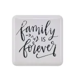 Danya B. Family is Forever Metal Wall Art - Farmhouse Decorative Quote Sign thumbnail 2