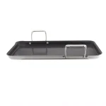 Chantal 21 Supreme 19 in. Ceramic Nonstick Tri-Ply Stainless Steel Griddle thumbnail 3