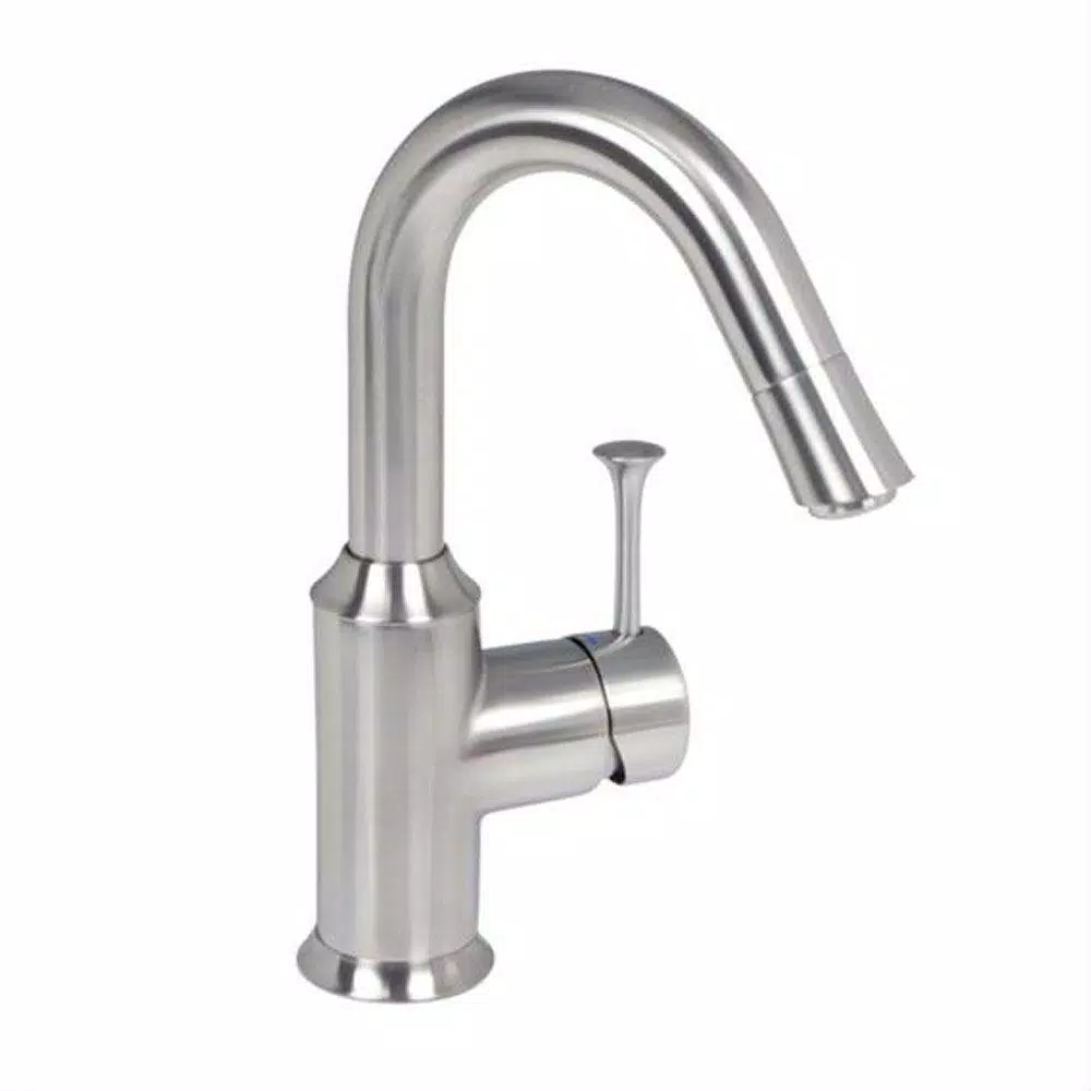American Standard Pekoe Single-Handle Bar Faucet, Stainless Steel