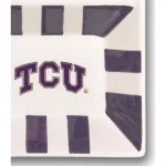 Magnolia Lane TCU TCU Ceramic 4-Section Tailgating Serving Platter with Team Logo thumbnail 2