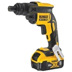 DEWALT 20V MAX XR Brushless Cordless Drywall Screwgun Kit with (2) 5.0 Ah Batteries & Charger thumbnail 6