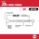 Milwaukee 191-Piece Mechanic Tool Set with Ratcheting Wrenches and FOUR FLAT Sockets thumbnail 6