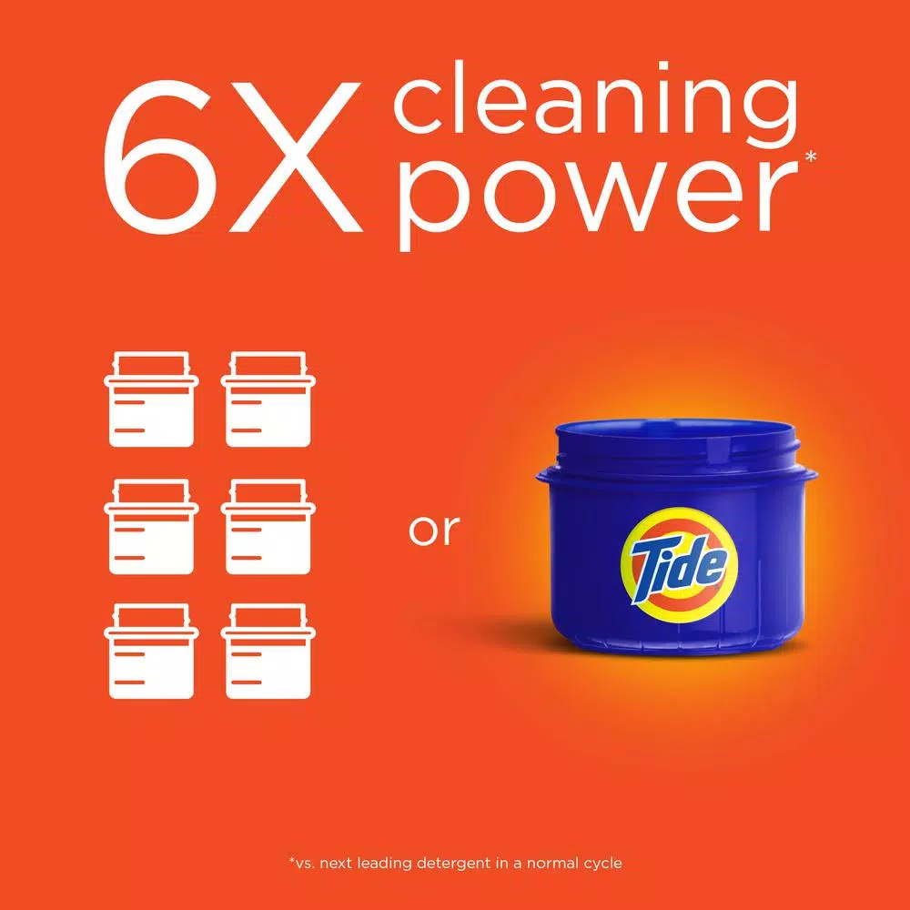 Tide Plus Febreze Freshness Liquid Laundry Detergent, Spring and Renewal, 92 oz (48 Loads)